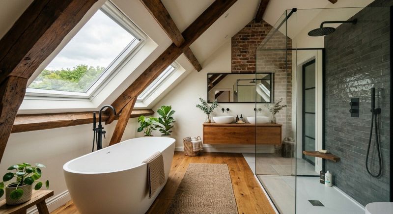 Attic Bathroom Remodeling in Littleton, NH