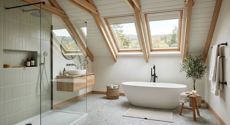Attic Bathroom Remodeling in Littleton, NH
