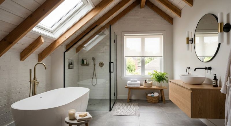 Attic Bathroom Remodeling in Littleton, NH