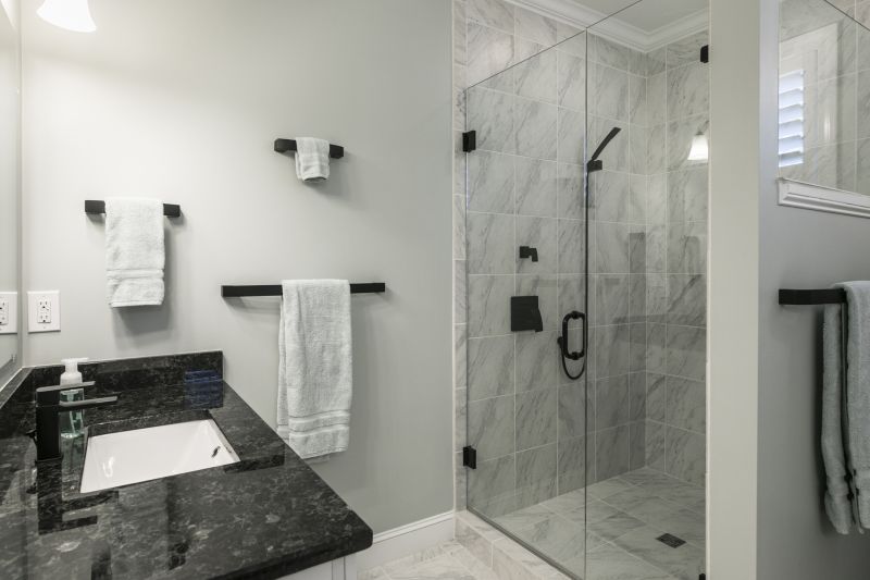 Granite Shower Installation in Littleton, NH