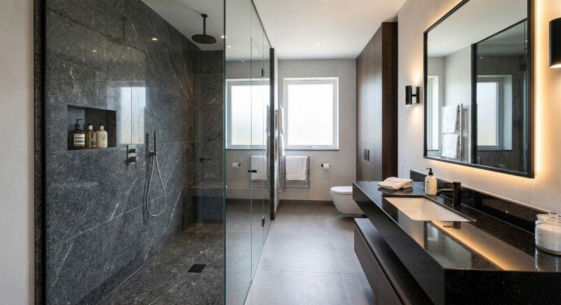 Granite Shower Installation in Littleton, NH
