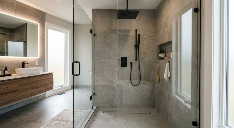 Shower Enlargement in West Danville, VT