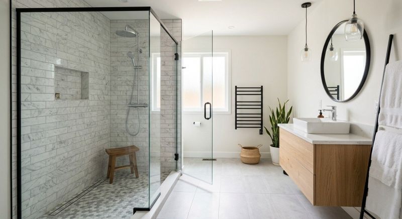 Tub To Shower Conversion in North Haverhill, NH